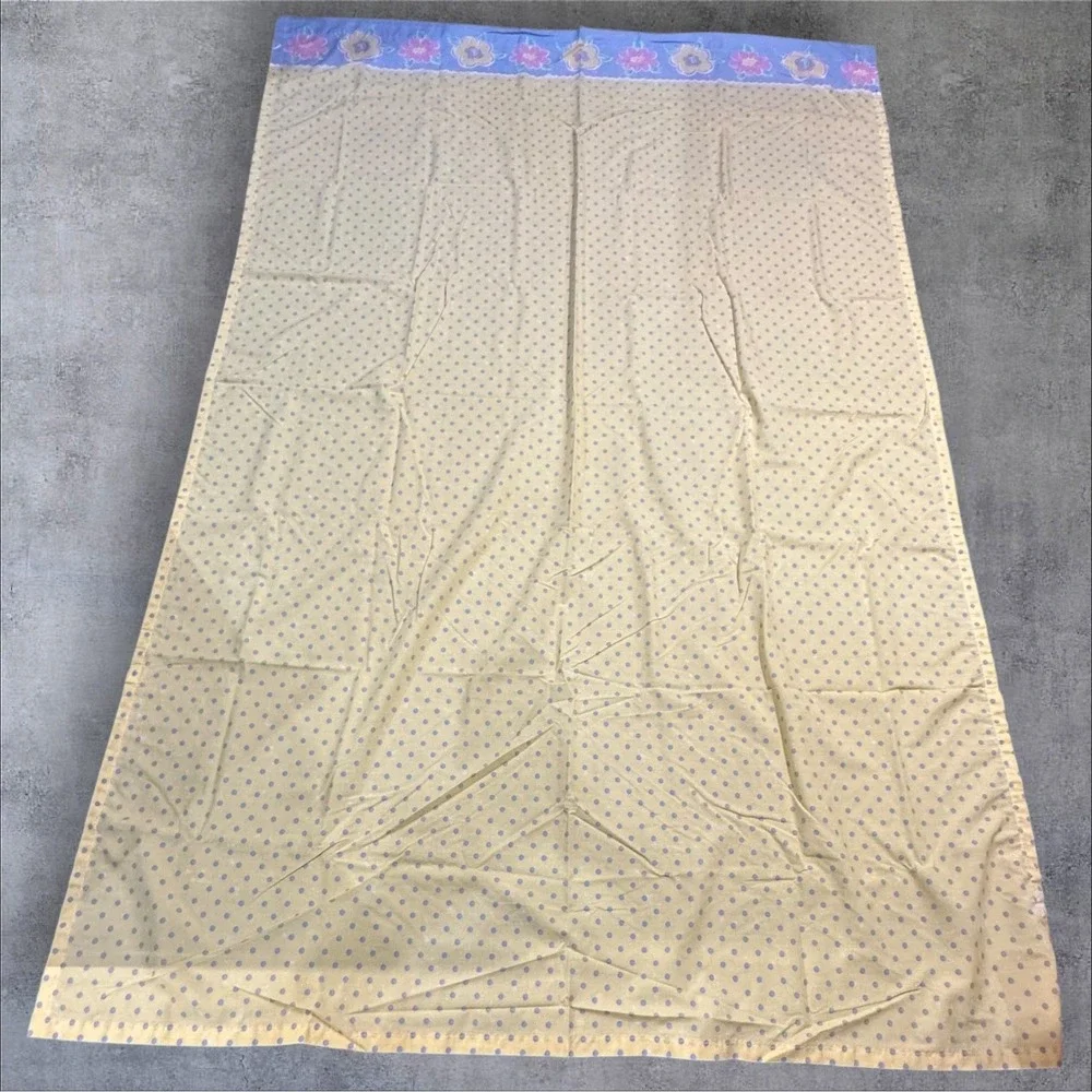 Vintage Dan Rivers Bibb Company Twin Flat Sheet And Standard‎ Pillow Case